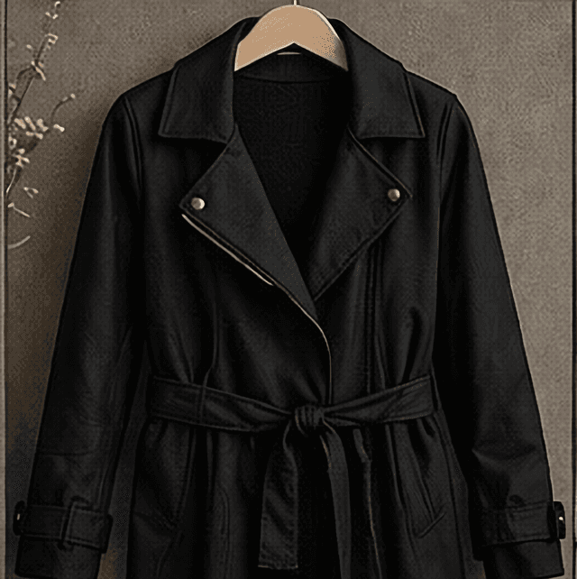 トレンチコート（ブラック）
