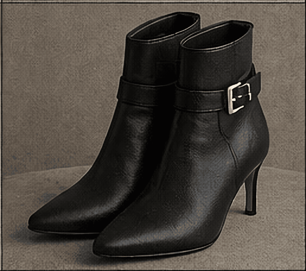 ショートブーツ（ブラック）